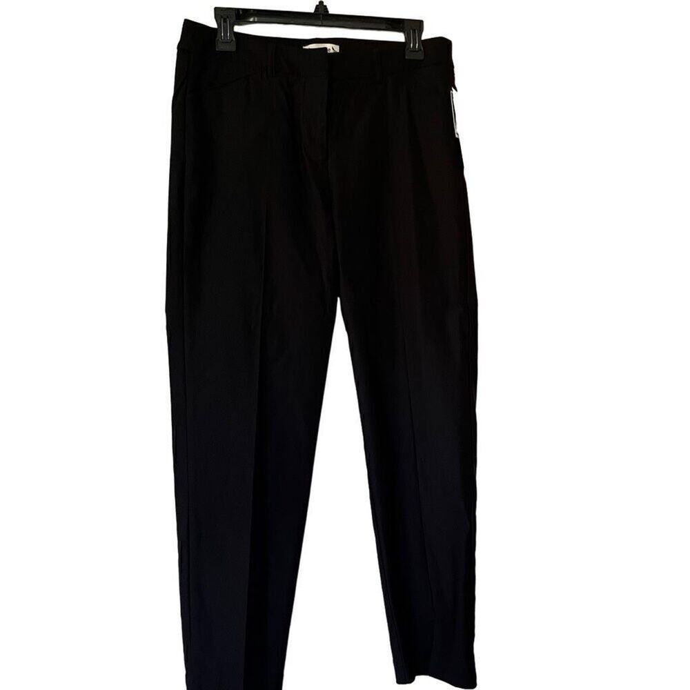 Nanette Lepore Mens Black Slim Tapered Trousers Size 8 LP1F18YE9 New‎